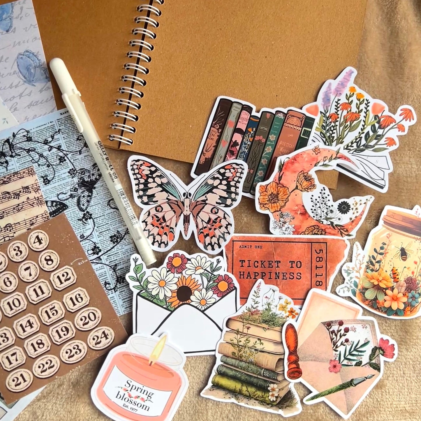 Vintage Whimsy Journaling Kit