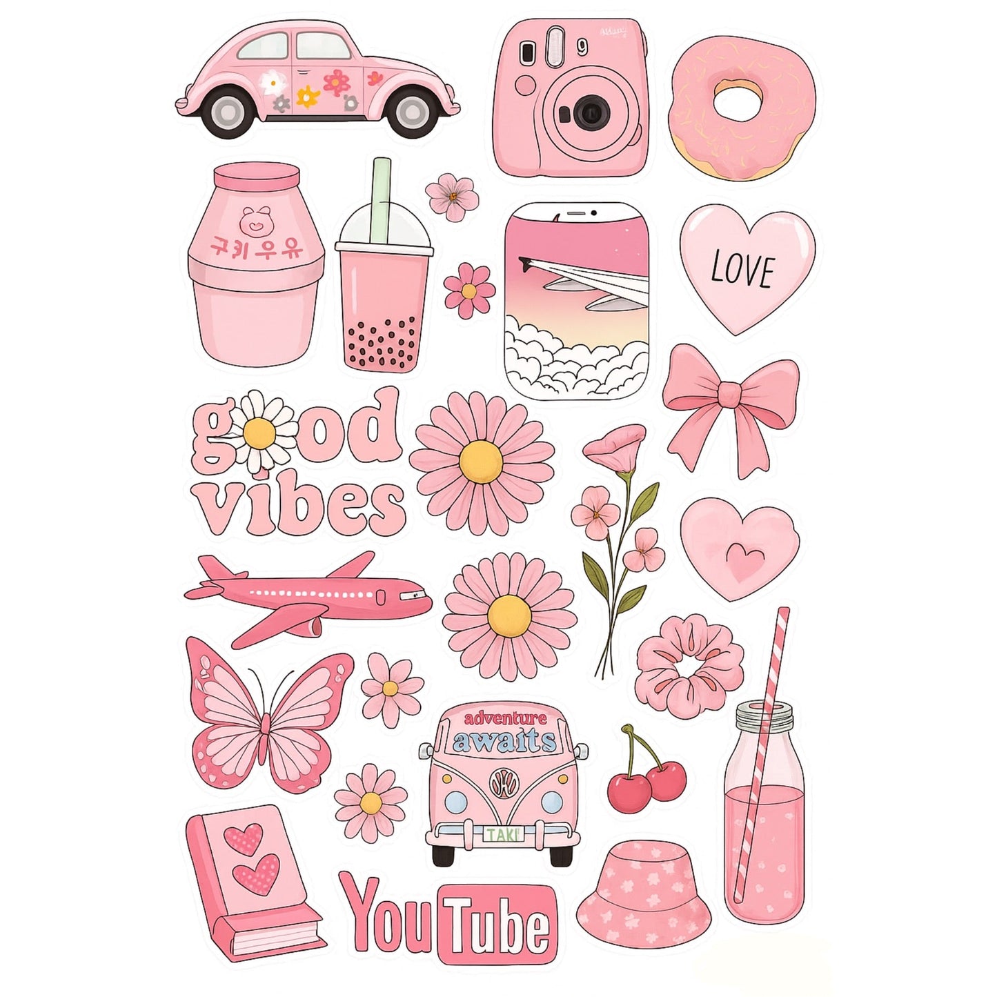 Pretty in Pink Sheet