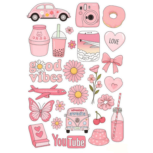 Pretty in Pink Sheet